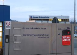 Warnstreik In Jena Bei Bus Und Bahn Drehte Sich Kein Rad 03